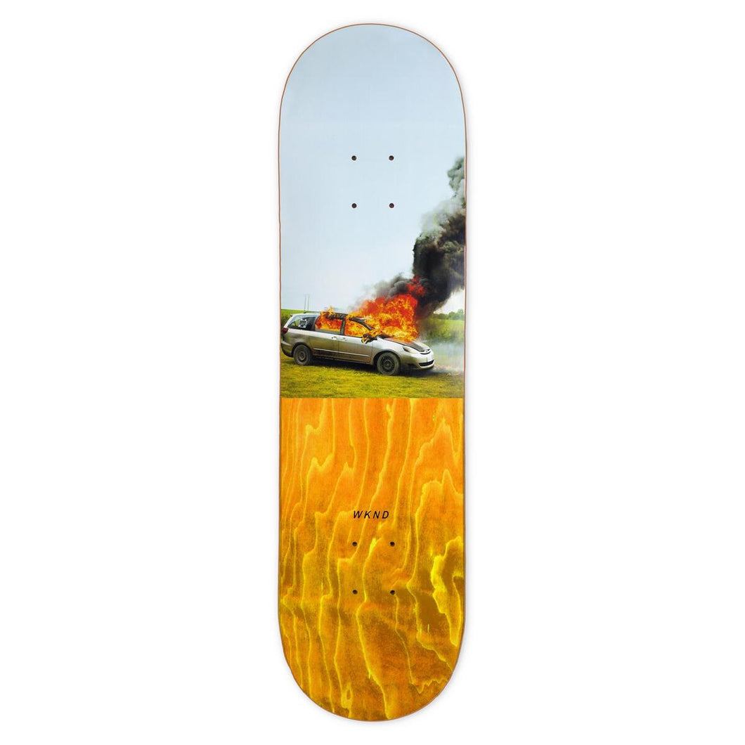 WKND Van on Fire Deck w assorted veneers 8.375