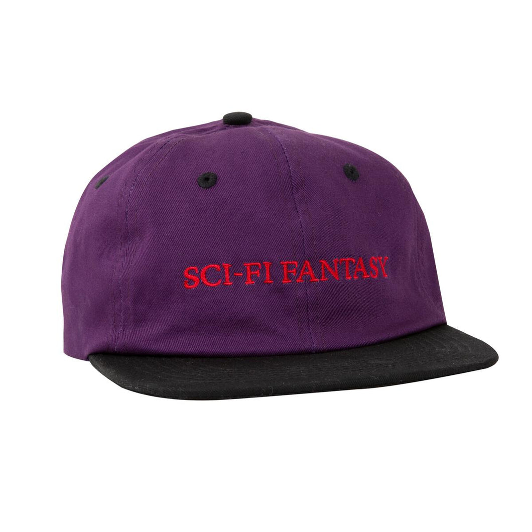 Sci-Fi Fantasy Flat Logo Hat Violet/Black