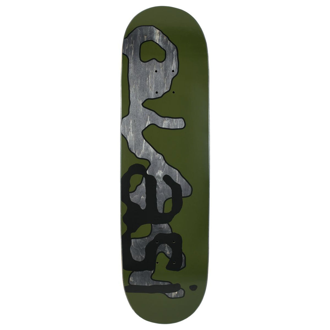 Quasi Lowercase Olive 8.75 Deck