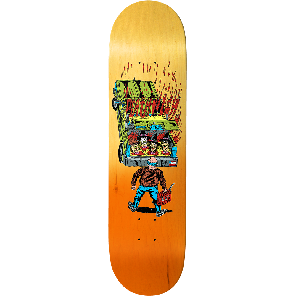 Deathwish Dickson Full Heat 8.25 Deck
