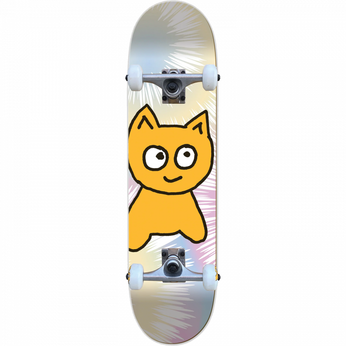 Meow Big Cat Complete Skateboard Burst 8.25