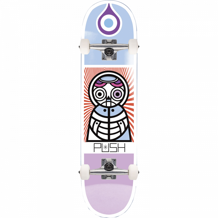 Push Pendleton Owl Complete Skateboard 8.0
