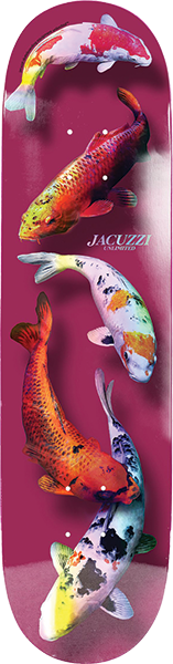 Jacuzzi Unlimited 500 years EX7 Deck Rose/Holo 8.25