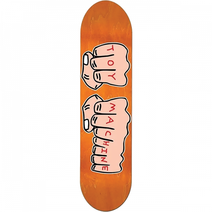 Toy Machine Fists Assorted Stains Deck 8.5