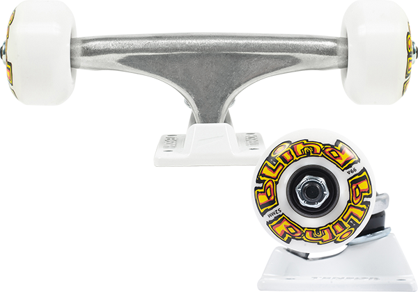 Tensor Sub Assembly Truck/Wheel/Bearing Combo Raw/White 5.25 (8.0-8.25)