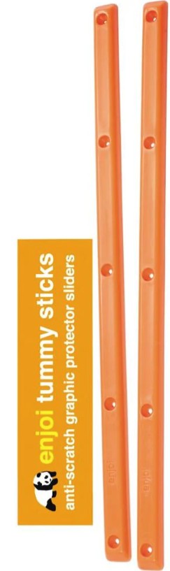 Enjoi Tummy Sticks Deck Rails Orange