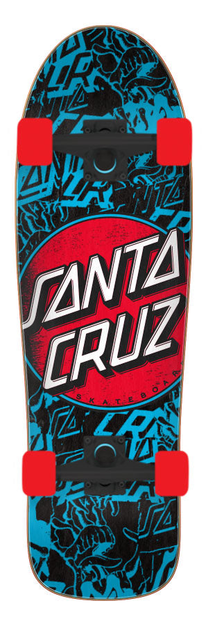 Santa Cruz Contra Distress Cruiser 9.7 x 31.7in Complete Skateboard