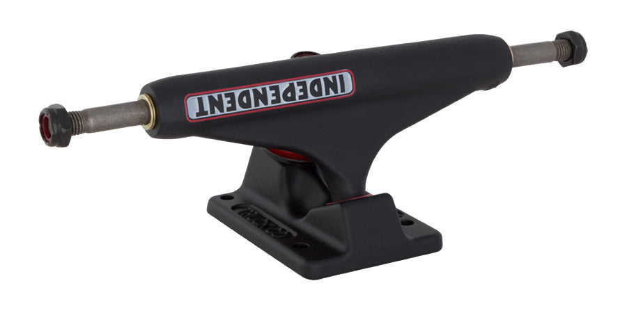 Independent Bar Logo Flat Black Trucks 139mm/8.0 Set