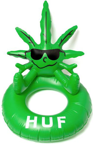 Huf Green Buddy Floatie - Pool Float