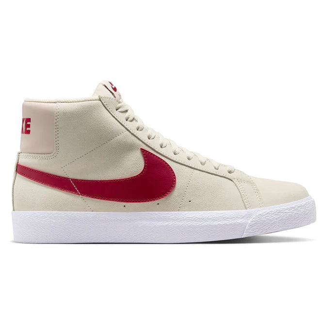 Nike SB Blazer Mid Pale Ivory/ Nobel Red Shoes