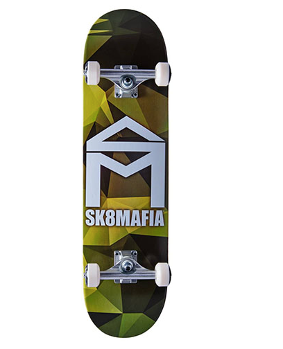 Sk8Mafia House Logo 7.87 Complete Skateboard