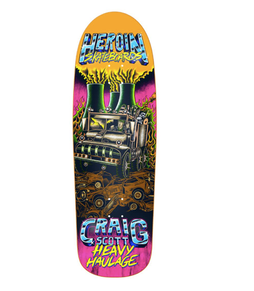 Heroin Craig Questions Heavy Haulage Shaped Deck - 9.5
