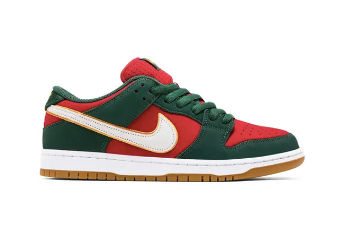 Nike SB Dunk Low Seattle Supersonics Shoes