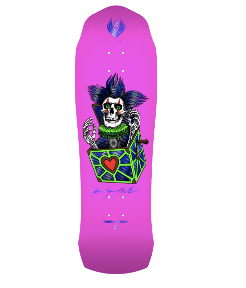 Powell Peralta Christopher Hiett Skull Shaped Flight Deck 9.5x 31.13 Deck