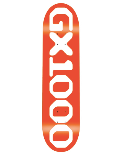 GX1000 OG Logo Orange Team Deck 8.62