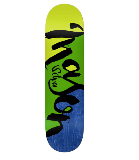 Real Mason Script Color Block Deck 8.5