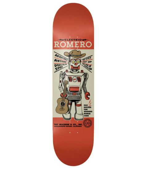 Toy Machine Leo Romero Robot Deck 8.5