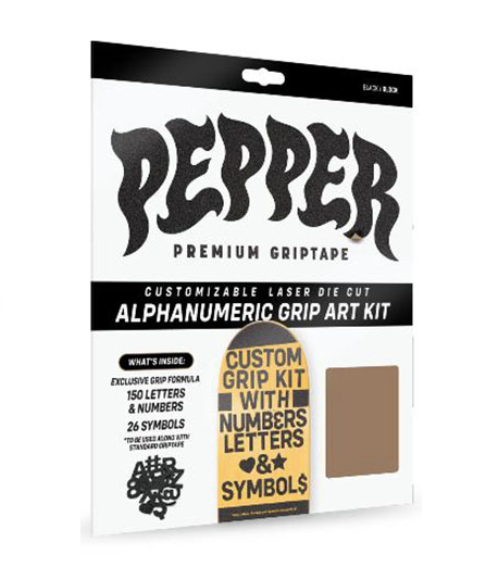Pepper Alphanumeric Custom Grip Kit