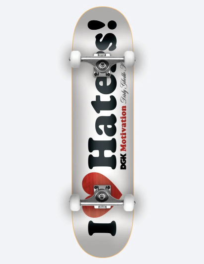 DGK Haters Complete Skateboard 8.25