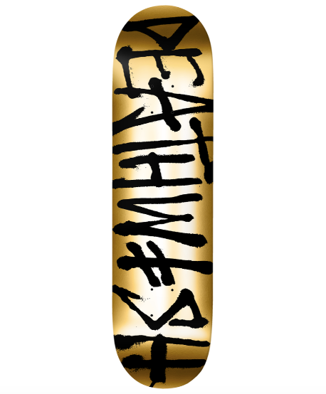 Deathwish Team El Dorado Spray Gold Foil Deck 8.25