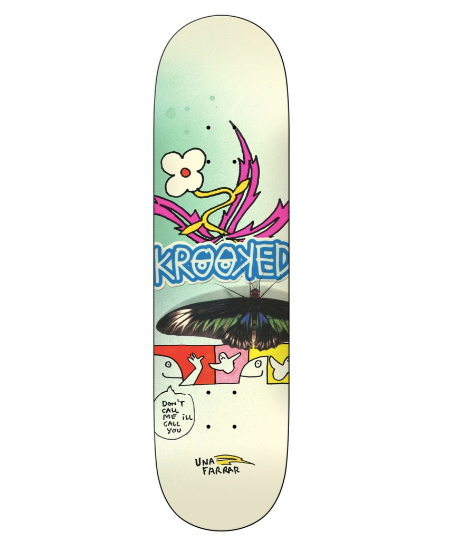 Krooked Una Butterfly Call Deck 8.5