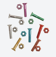 Load image into Gallery viewer, DGK Spittaz Hardware 1" Phillips (Colored)
