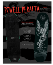 Load image into Gallery viewer, Powell Peralta Andy Anderson Hydrant 2 Silver Foil Flight Deck 8.4
