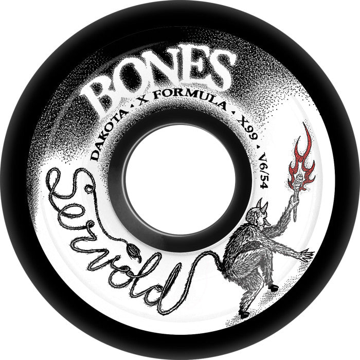 Bones Wheels Servold X-Formula Eternal Search 54mm V6 99a Black