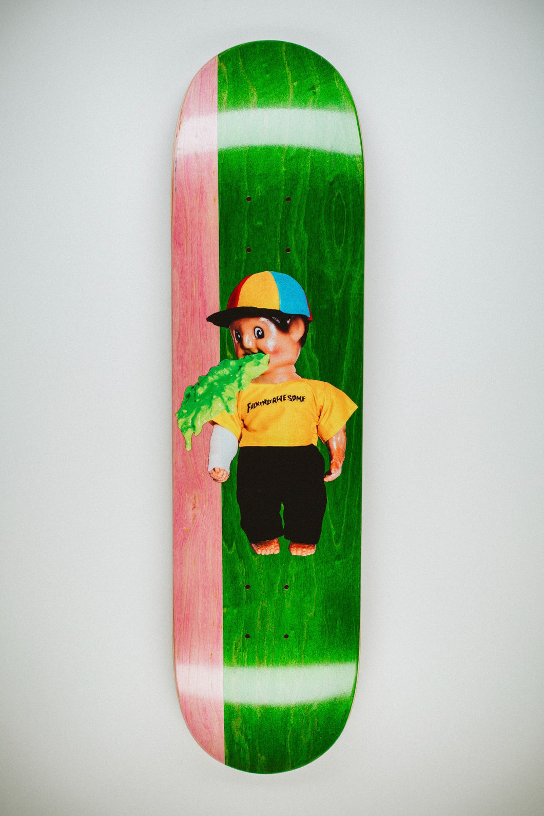 Fucking Awesome Wanto Throw Up Man Deck 8.38