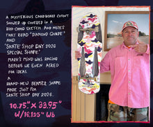 Load image into Gallery viewer, Krooked SkateShop Day 2026 Diamond Quade 10.75x 33.95 Limited Deck
