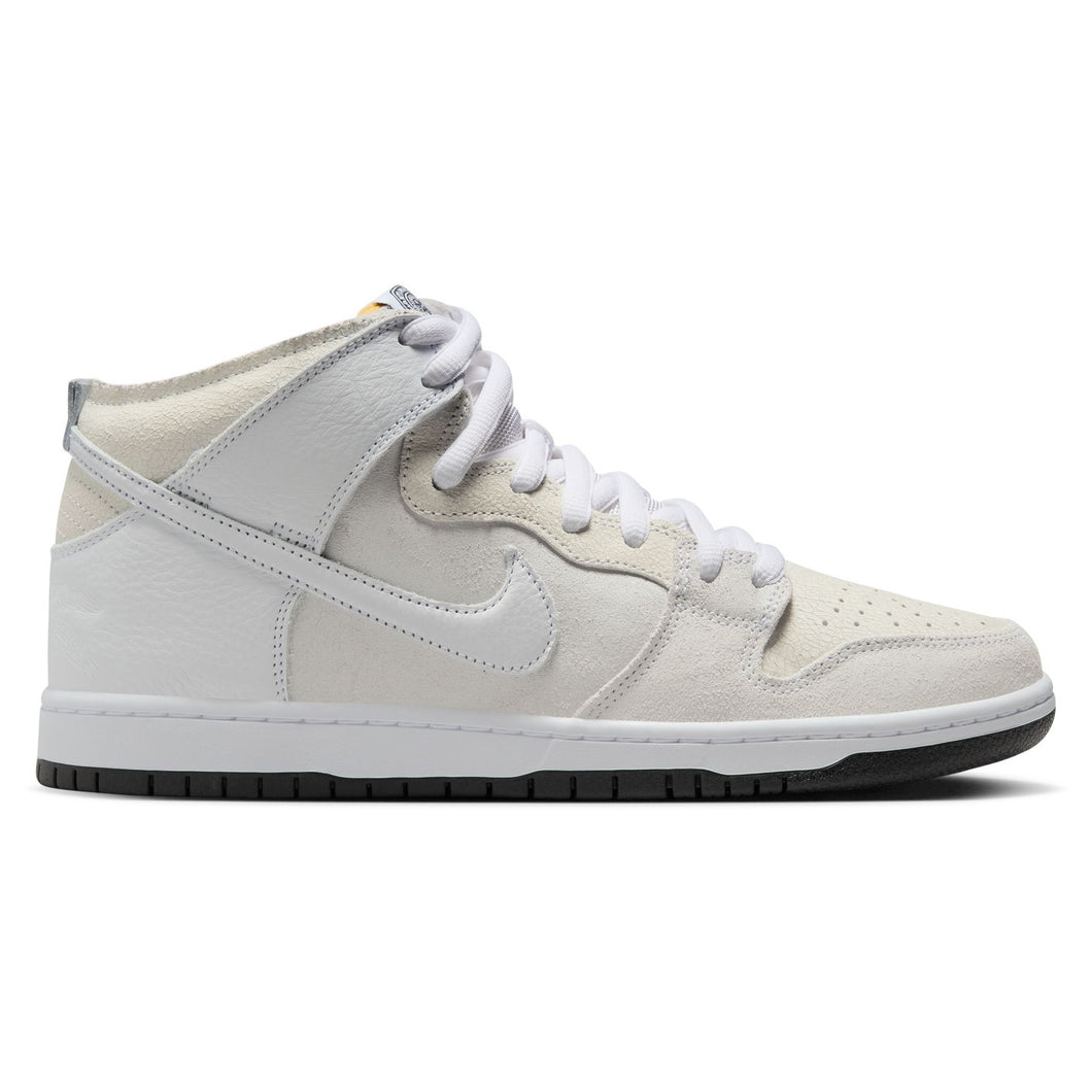 NikeSB x Antihero QS Dunk Hi White/ White Shoes