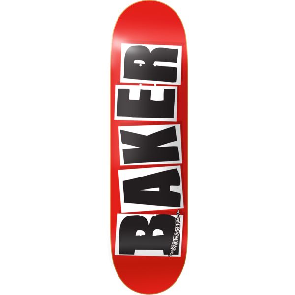 Baker Brand Logo Black Deck 8.38