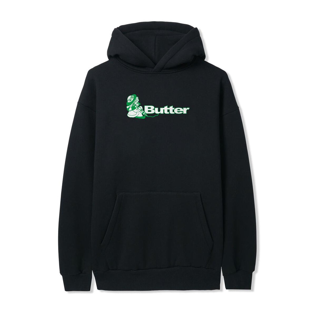 Butter Goods Crayon Logo Pullover Hoodie - Black