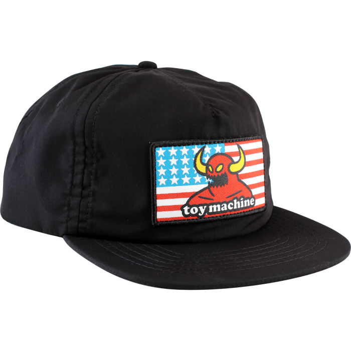 Toy Machine American Monster Hat Adjustable - Black