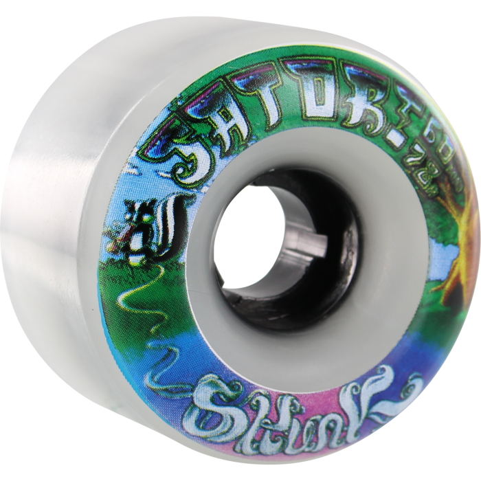 Satori Goo Ball Skunk 60mm 78a Clear (Soft) wheels