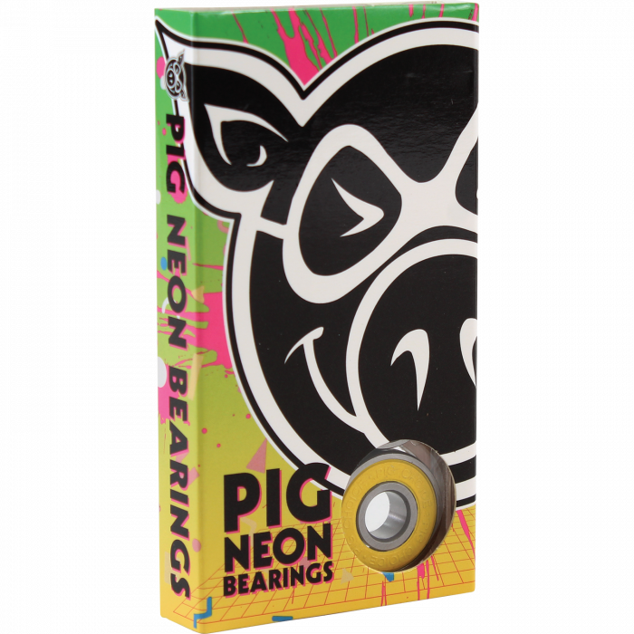 Pig Abec-5 Neons Bearing Set