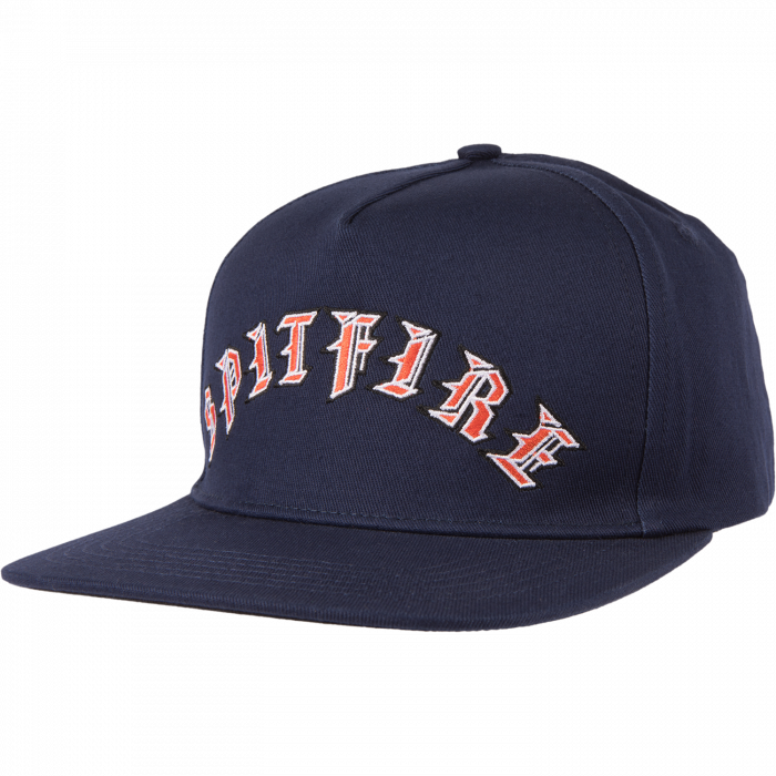 Spitfire Old E Arch Hat Adjustable Navy/Red