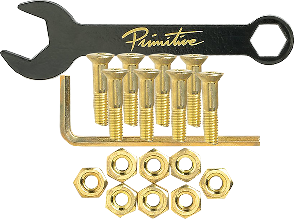 Primitive Black/Gold Hardware set 7/8