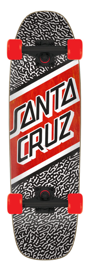 Santa Cruz Amoeba Street Skate 8.4x 29.4 Cruiser Complete