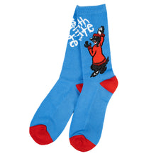Load image into Gallery viewer, Faith Lily Icee Dog Socks Blue sz 9-12
