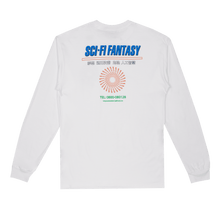 Load image into Gallery viewer, Sci-Fi Fantasy Typeset L/S Shirt
