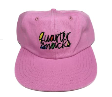 Quartersnacks Pop Art Cap Pink Denim