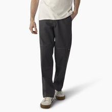 Load image into Gallery viewer, Dickies Skateboarding Double Knee Twill Pants - Charcoal w Grey Stitching
