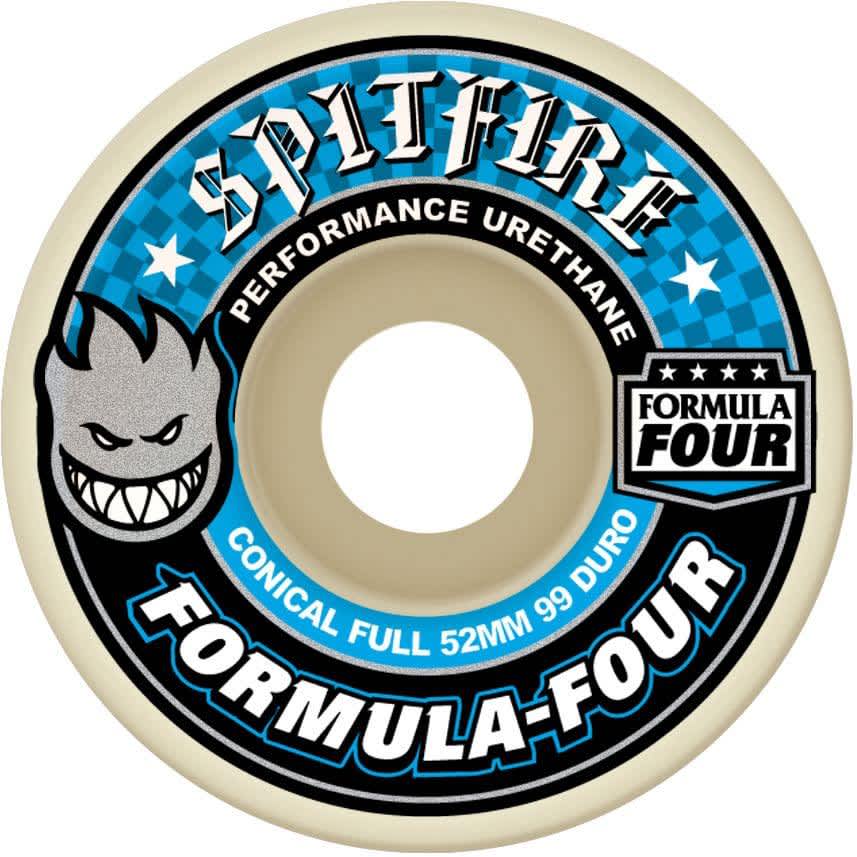 Spitfire Formula Four Conical Full 54mm 99a Wheels