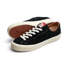 Load image into Gallery viewer, Last Resort AB VM003 Black /White Suede Lo Shoes w/cloud cush

