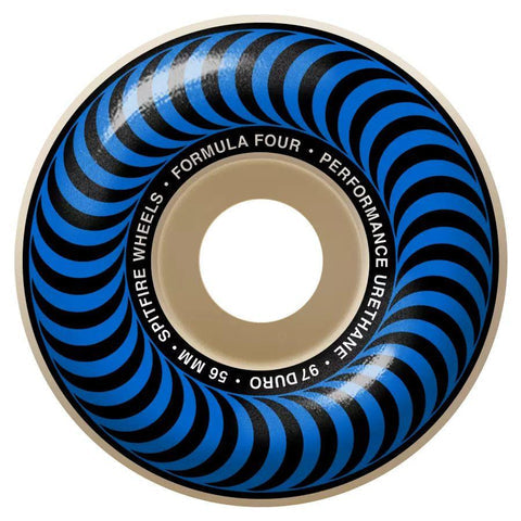 Spitfire Wheels Formula Four 97D Conical Full Natural Skateboard Wheels